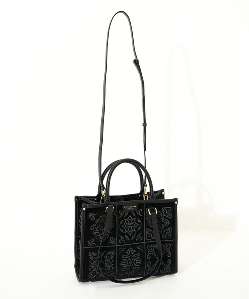 MY BEST BAG（マイベストバッグ）の「【MY BEST BAG/マイベストバッグ】 ATENA LISBONA EMBROIDERY HAND BAG M（ハンドバッグ・レディース・その他2/その他1・FREE）」の15枚目の写真