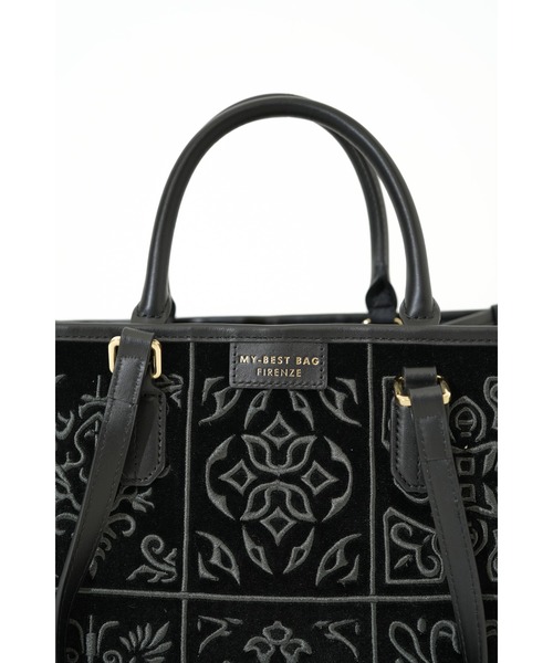 MY BEST BAG（マイベストバッグ）の「【MY BEST BAG/マイベストバッグ】 ATENA LISBONA EMBROIDERY HAND BAG M（ハンドバッグ・レディース・その他2/その他1・FREE）」の8枚目の写真