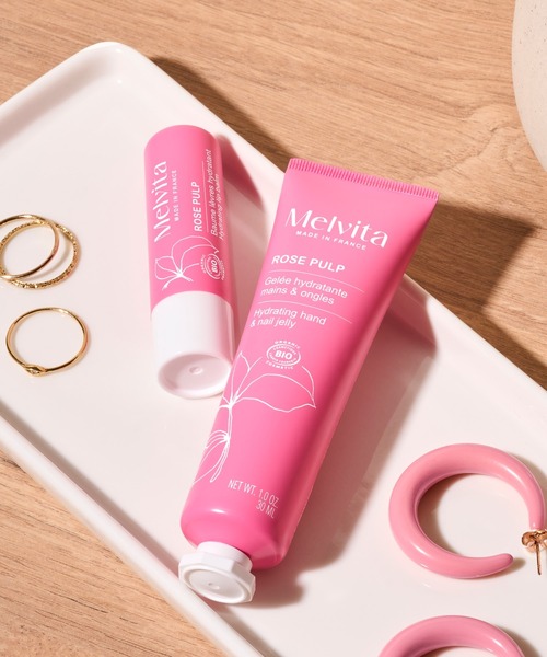 Melvita（メルヴィータ）の「ローズハンド&リップ（スキンケアキット