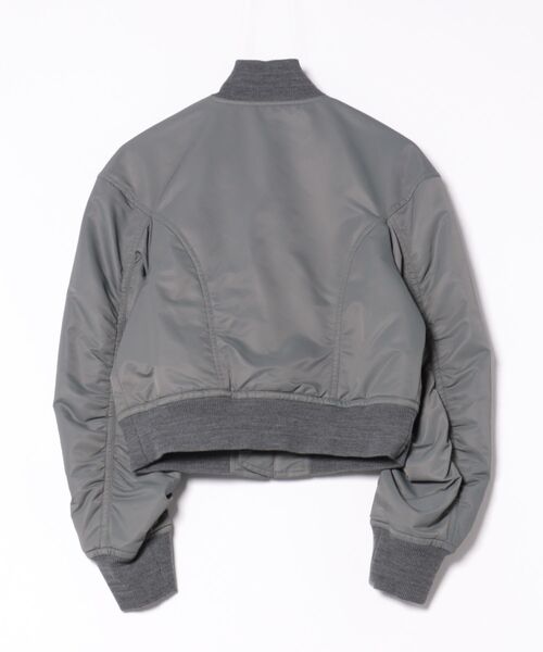 Vivienne Westwood（ヴィヴィアンウエストウッド）の「ﾘｻｲｸﾙﾅｲﾛﾝﾍﾋﾞｰﾂｲﾙｺﾝﾊﾟｸﾄMA-1ﾌﾞﾙｿﾞﾝ（その他アウター・レディース・ブラック/チャコールグレー・FREE）」の3枚目の写真