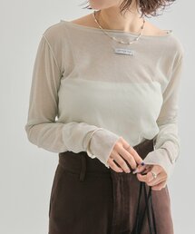 mystic | ラメシアープルオーバー(Tシャツ/カットソー)