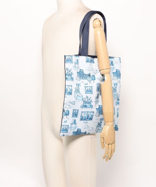PAUL & JOE ACCESSOIRES(ポールアンドジョーアクセソワ)の「ポール&ジョー アクセソワ 折りたたみエコバッグ(エコバッグ/サブバッグ・レディース・カーキ/ブラック/ネイビー・FREE)」の16枚目の写真