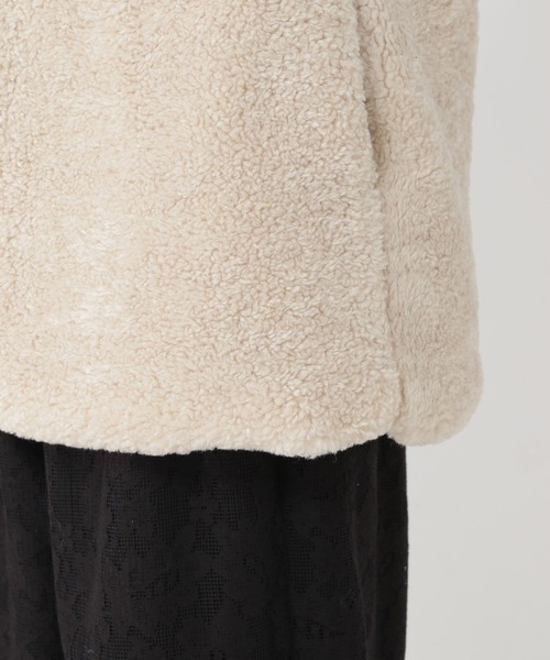 studio CLIP（スタディオクリップ）の「Vネックボアベスト（ベスト・レディース・アイボリー/モカ/チャコール・FREE）」の15枚目の写真