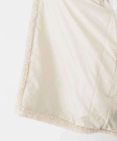 studio CLIP（スタディオクリップ）の「Vネックボアベスト（ベスト・レディース・アイボリー/モカ/チャコール・FREE）」の19枚目の写真