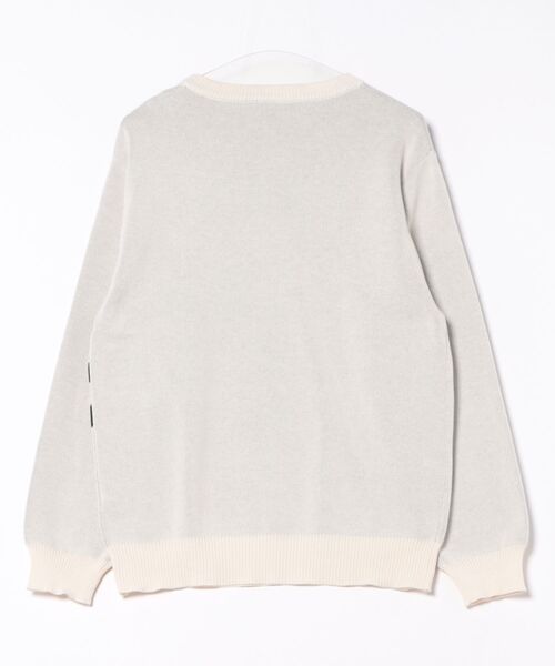 NEW ERA GOLF/ニューエラゴルフ ニットセーター フラッグロゴ オフ