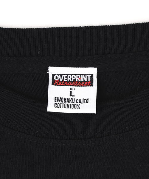over print（オーバープリント）の「overprint/オーバープリント/ARCHIVE LS TEE（Tシャツ/カットソー・レディース・ブラック・L/M）」の9枚目の写真