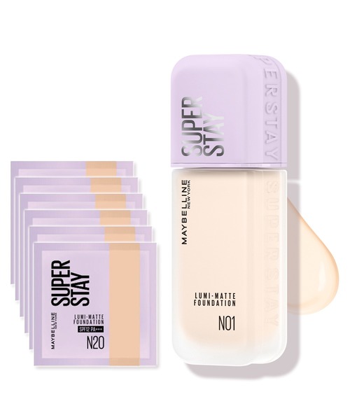 ZOZO限定】メイベリン SPステイ ルミマット リキッド ファンデーション