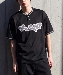 HUF（ハフ）の「【C-HUF】【HUF/ハフ】HALFTIME HENLEY S/S JERSEY KN00483（Tシャツ/カットソー・メンズ）」