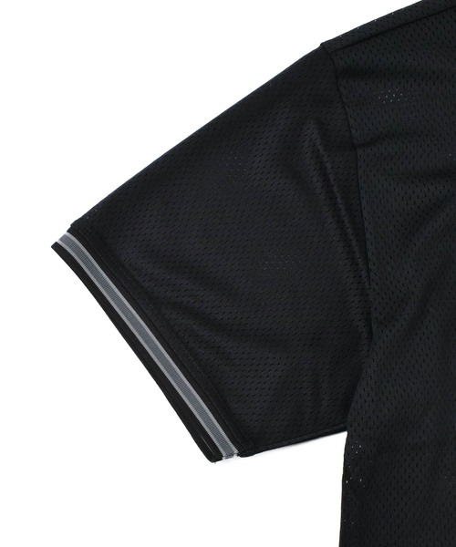 HUF(ハフ)の「【C-HUF】【HUF/ハフ】HALFTIME HENLEY S/S JERSEY KN00483(Tシャツ/カットソー・メンズ・ブラック・LARGE/XX-LARGE)」の5枚目の写真