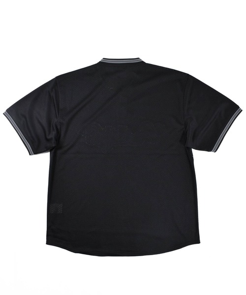 HUF(ハフ)の「【C-HUF】【HUF/ハフ】HALFTIME HENLEY S/S JERSEY KN00483(Tシャツ/カットソー・メンズ・ブラック・LARGE/XX-LARGE)」の6枚目の写真