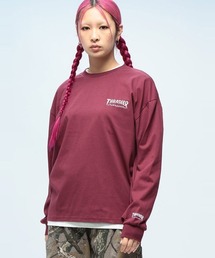THRASHER ワンポイントロゴ 長袖 Tシャツ