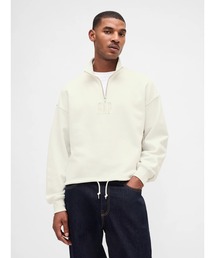 【タグ付き】pheeny フレンチテリーハーフジッププルオーバー　ホワイト 楽天市場】[送料無料]JUN MIKAMI : [レディース]ハーフジップ