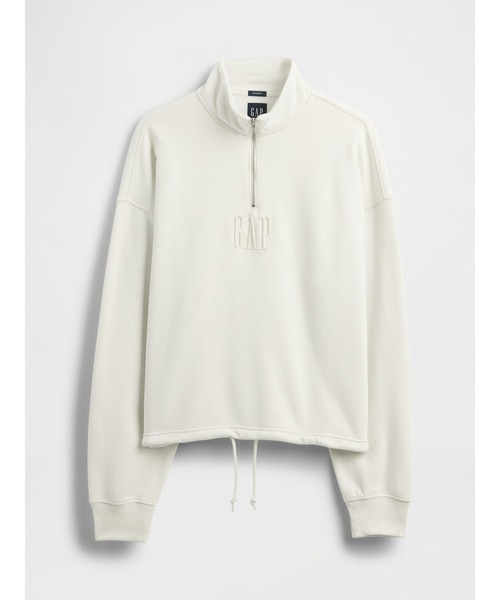 セール】ヴィンテージソフト GAPロゴ ハーフジップ プルオーバー