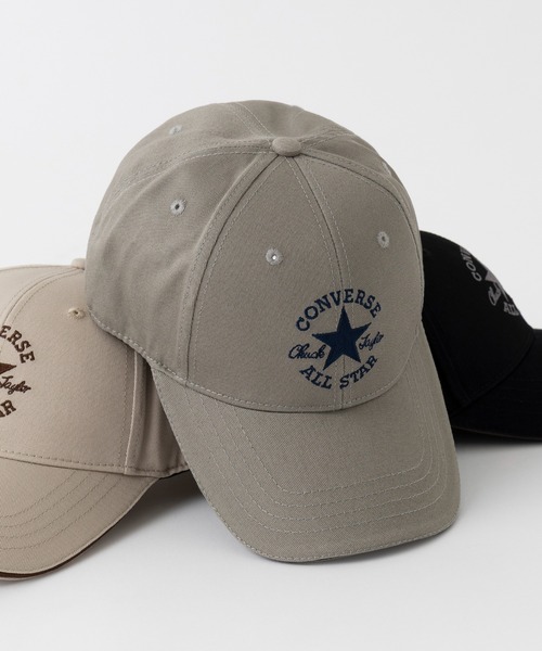 CONVERSE(コンバース)の「【CONVERSE】コンバース CNM ANKLE C-TWILL CAP コットンツイルキャップ 通年つかえる定番アイテム!(キャップ・メンズ・ブラック/ネイビー/ホワイト/グレー/ベージュ・S/M)」の3枚目の写真