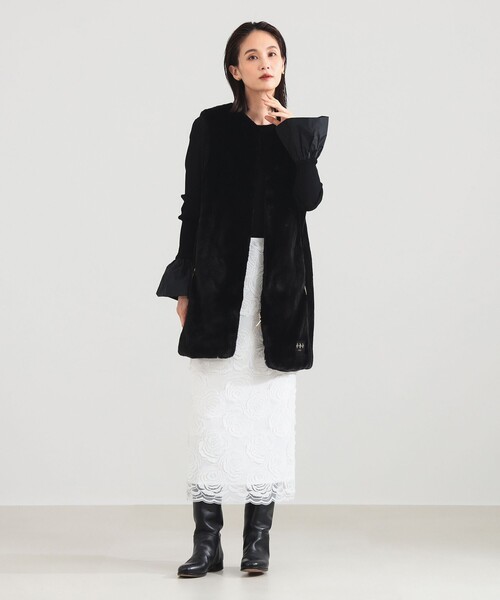 TATRAS(タトラス)の「TATRAS / POLLINA ボアベスト(ベスト・レディース・ライトグレー・ONE SIZE)」の6枚目の写真