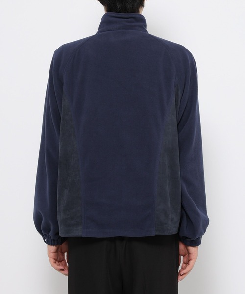 HARE（ハレ）の「スウェードキリカエフリース(HARE)（スウェット・メンズ・ブラック/ネイビー・FREE）」の12枚目の写真