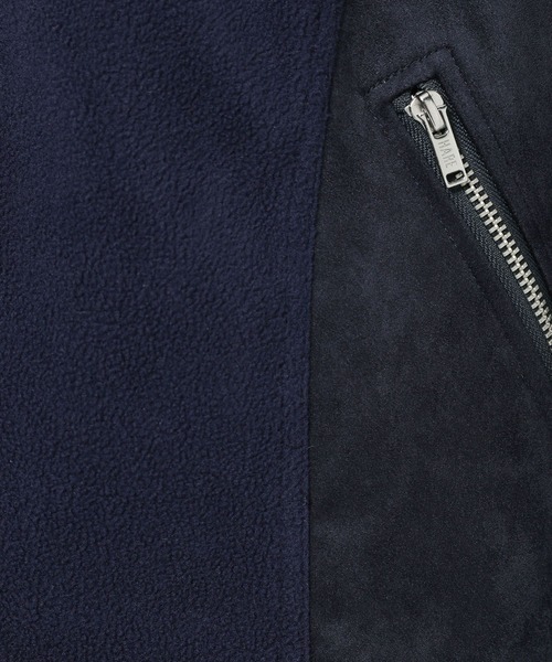 HARE（ハレ）の「スウェードキリカエフリース(HARE)（スウェット・メンズ・ブラック/ネイビー・FREE）」の22枚目の写真