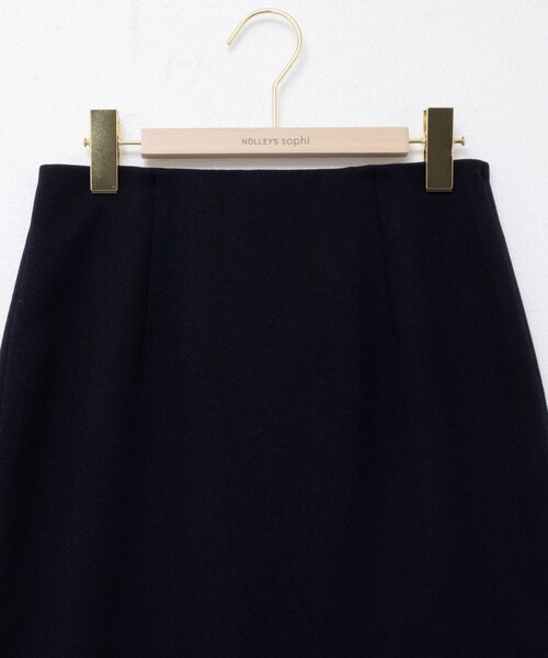 NOLLEY’S Sophi（ノーリーズソフィ）の「《セットアップ対応》ウォッシャブルウール調タイトスカート（スカート・レディース・ネイビー/ベージュ系その他3/ブラック・36/38/40）」の19枚目の写真