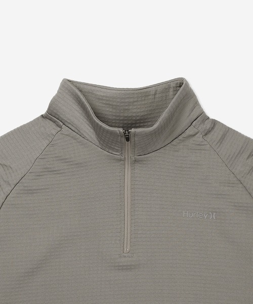 Hurley (ハーレー)の「【Hurley:ハーレー】ワッフルインナー ハーフジップ 速乾 ゴルフ スノボー スキー WAFFLEINNER OVSZD LC OAO HZ PO(Tシャツ/カットソー・メンズ・ブラック/ネイビー/オフホワイト/カーキブラウン・LARGE/MEDIUM/SMALL/X-LARGE)」の19枚目の写真