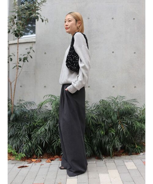 Ungrid(アングリッド)の「スパンコールハンドルバッグ(ハンドバッグ・レディース・ホワイト/ブラック・FREE)」の7枚目の写真