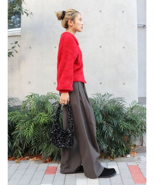 Ungrid(アングリッド)の「スパンコールハンドルバッグ(ハンドバッグ・レディース・ホワイト/ブラック・FREE)」の9枚目の写真