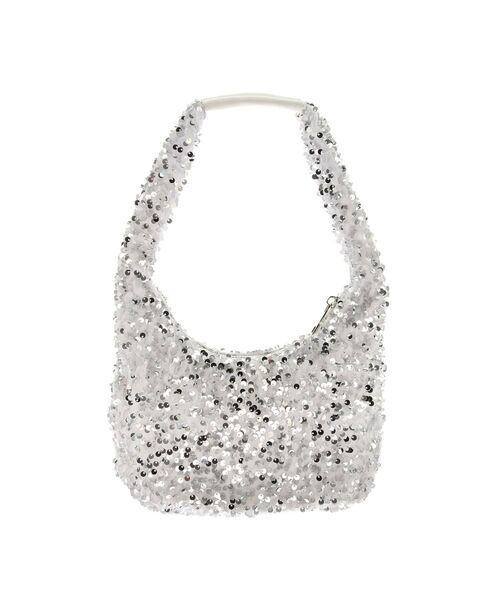 Ungrid(アングリッド)の「スパンコールハンドルバッグ(ハンドバッグ・レディース・ホワイト/ブラック・FREE)」の13枚目の写真