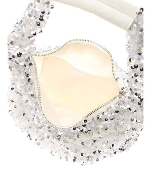 Ungrid(アングリッド)の「スパンコールハンドルバッグ(ハンドバッグ・レディース・ホワイト/ブラック・FREE)」の14枚目の写真