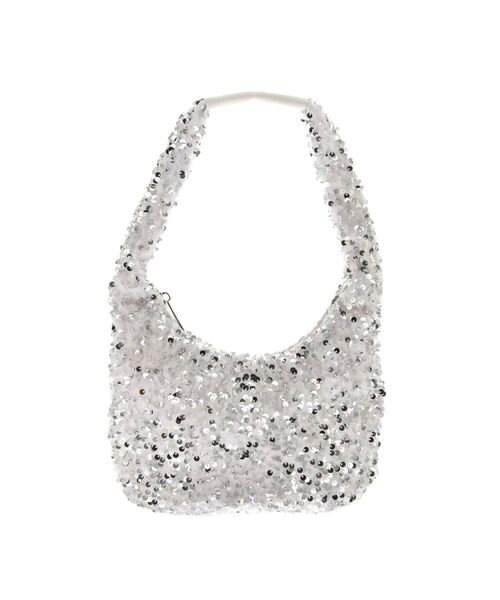 Ungrid(アングリッド)の「スパンコールハンドルバッグ(ハンドバッグ・レディース・ホワイト/ブラック・FREE)」の16枚目の写真