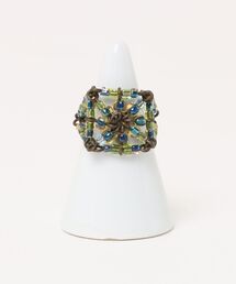 ginger and sprout（ジンジャーアンドスプラウト）の「On ma vu/ビーズリング（リング）」