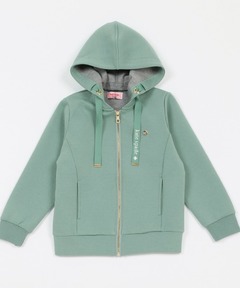 新品タグ付き　kate spade トドラー ダブルニットボウトレーナー 110 セールトドラー ダブルニットジップパーカ（パーカー）｜kate spade