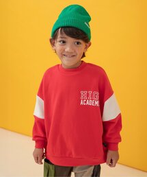 BREEZE | 【ジュニア対応】切替ロゴトレーナー(セットアップ可)(スウェット)