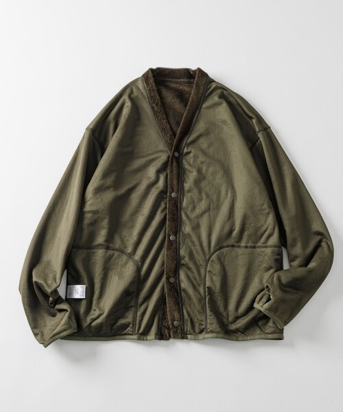 BLUCO(ブルコ) OL-31-007 OCTA® ? REVERSIBLE CARDIGAN 【木材】 3色 