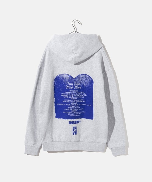 HUF(ハフ)の「HUF X ISAAC HAYES BLACK MOSES HEAVYWEIGHT HOODIE ハフ アイザックヘイズ パーカー(パーカー・メンズ・ホワイト系1・SMALL/MEDIUM/LARGE/X-LARGE)」の3枚目の写真