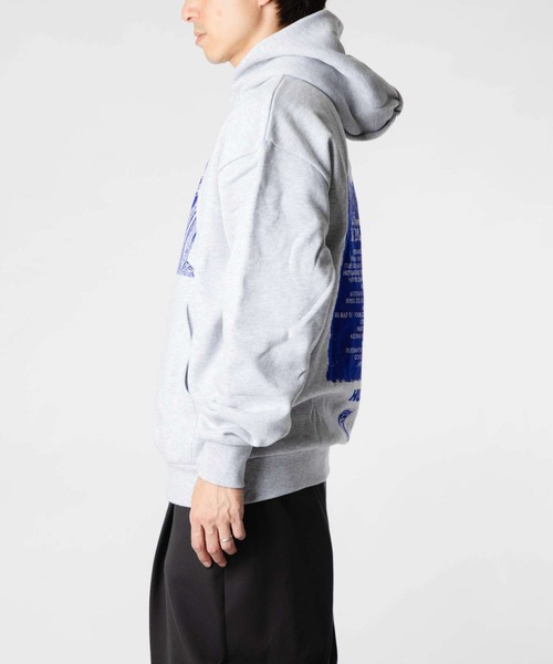 HUF(ハフ)の「HUF X ISAAC HAYES BLACK MOSES HEAVYWEIGHT HOODIE ハフ アイザックヘイズ パーカー(パーカー・メンズ・ホワイト系1・SMALL/MEDIUM/LARGE/X-LARGE)」の12枚目の写真