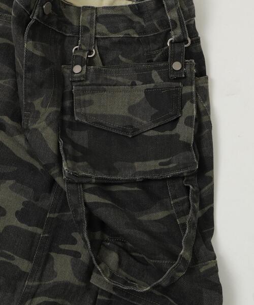 dispark（ディスパーク）の「DISPARK/マルチポケットカモフラスカート（スカート・レディース・カーキ・SMALL/MEDIUM）」の12枚目の写真