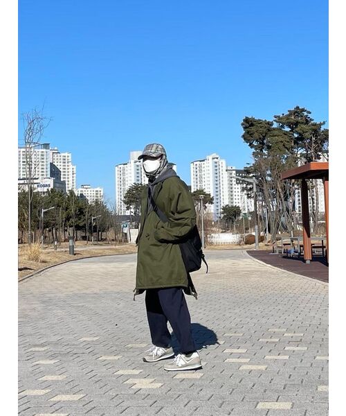 MUSINSA STANDARD（ムシンサスタンダード）の「ワイドスウェットパンツ[ネイビー]（スウェットパンツ・メンズ・その他・SMALL/MEDIUM/LARGE/X-LARGE/XX-LARGE）」の9枚目の写真