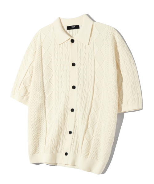Washable Reversible Hooded Sweat (Cream)