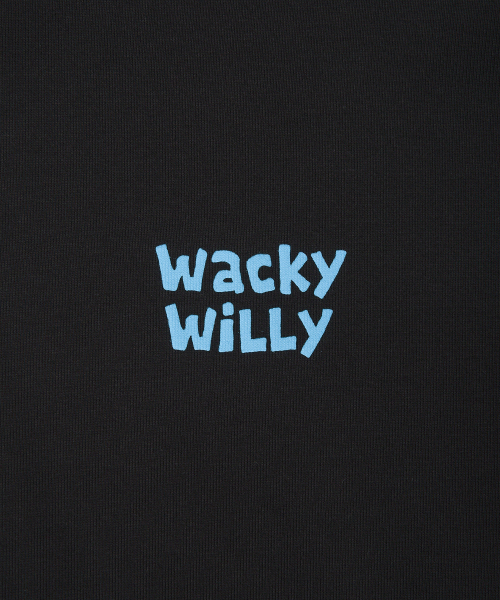Wacky WiLLy(ワッキーウィリー)の「ロゴタイポグラフィックフードブラック(パーカー・レディース・その他・SMALL/MEDIUM/LARGE/X-LARGE)」の5枚目の写真
