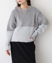 A.N.L（エーエヌエル　レーベル）の「A.N.L 2way ラメシャギーニット（カーディガン/ボレロ）」