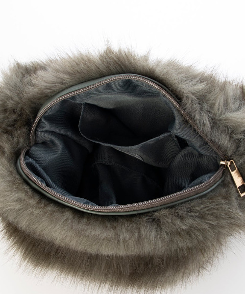 cache cache(カシュ カシュ)の「カシュカシュ cachechche / ワンハンドルエコファーシンプルトート(トートバッグ・レディース・ベージュ系その他/グリーン/アイボリー・FREE)」の16枚目の写真