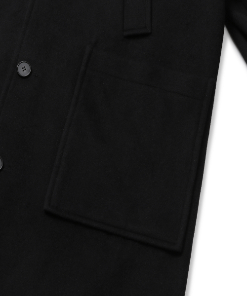 CONNECT KINLOCH(コネクトキンロック)の「オーバーサイズバルマカンコート(ブラック)(チェスターコート・メンズ・その他・X-LARGE/LARGE/MEDIUM)」の5枚目の写真
