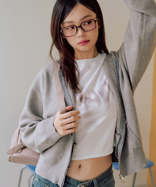 ZEROPLANET（ゼロプラネット）の「ミアグラフィックTシャツ[ホワイト]（Tシャツ/カットソー・レディース・その他・FREE）」の3枚目の写真