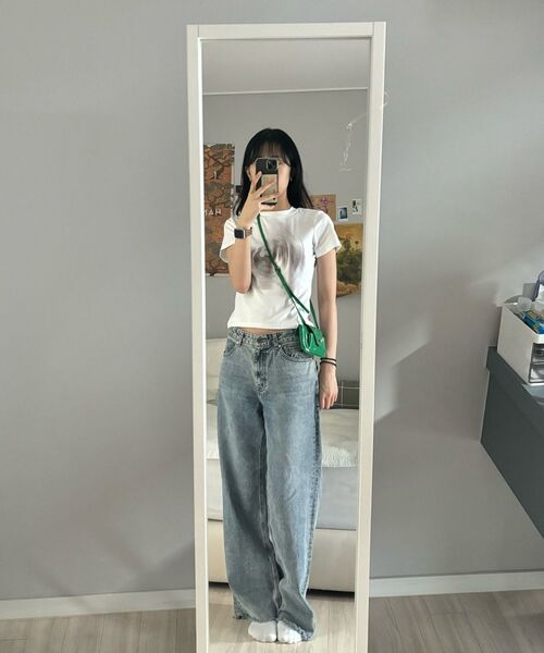 ZEROPLANET（ゼロプラネット）の「ミアグラフィックTシャツ[ホワイト]（Tシャツ/カットソー・レディース・その他・FREE）」の7枚目の写真