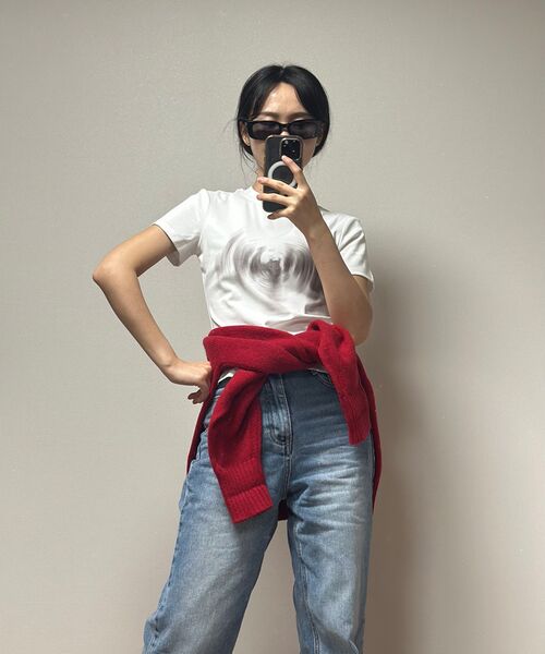 ZEROPLANET（ゼロプラネット）の「ミアグラフィックTシャツ[ホワイト]（Tシャツ/カットソー・レディース・その他・FREE）」の11枚目の写真