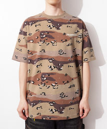 OC Simple Logo Chocolate Chip Camo Tee (Beige)