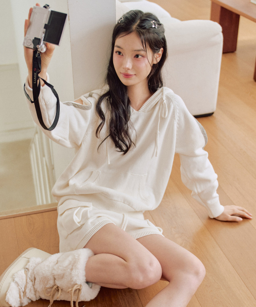 セール】バニラニットフード [アイボリー]（パーカー）｜ZEROPLANET