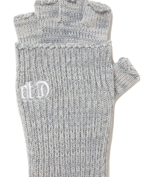 COOTIE PRODUCTIONS（クーティープロダクションズ）の「Knit Cuffed Fingerless Glove（手袋・メンズ・ブラック/ブラウン系その他/グレー系その他・FREE）」の5枚目の写真