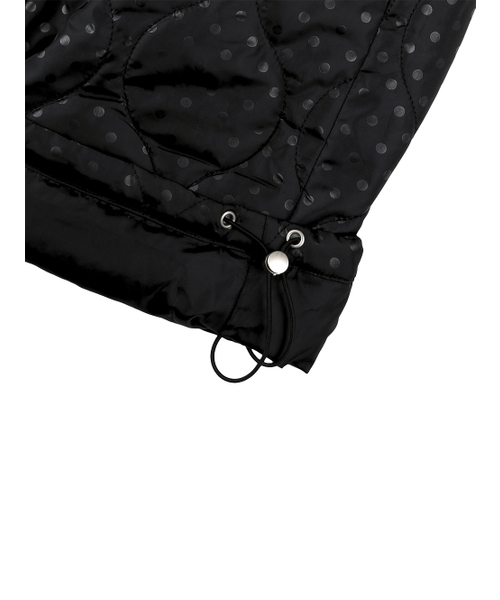 TUOMIO（トゥオミオ）の「DOT QUILTED PANTS [BLACK]（その他パンツ・レディース・その他・1/2）」の5枚目の写真