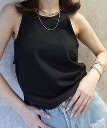 CORNERS（コーナーズ）の「サイドギャザーアメスリタンクトップ（タンクトップ）」