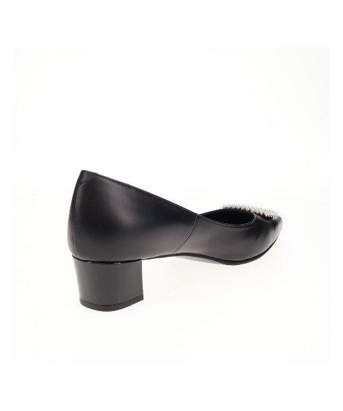 HIMIKO(ヒミコ)の「【HIMIKO】【撥水】4cmヒールパールビジューパンプス/661113(パンプス・レディース・ベージュ/シルバー/ブラック・22.0cm/22.5cm/23.0cm/23.5cm/24.0cm/24.5cm/25.0cm/25.5cm)」の11枚目の写真